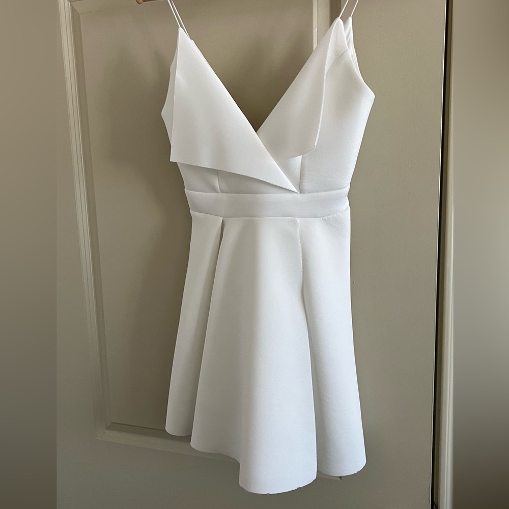 White Mini Dress - Picture 2 of 7